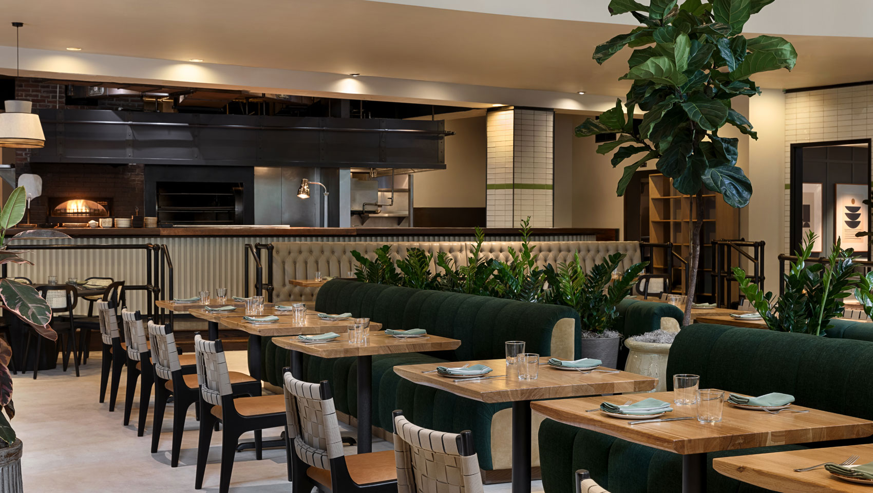 Marin dining room at Kimpton Hotel Monaco Seattle