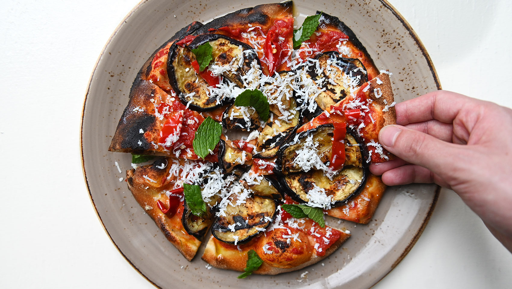 Marin pizza appetizer